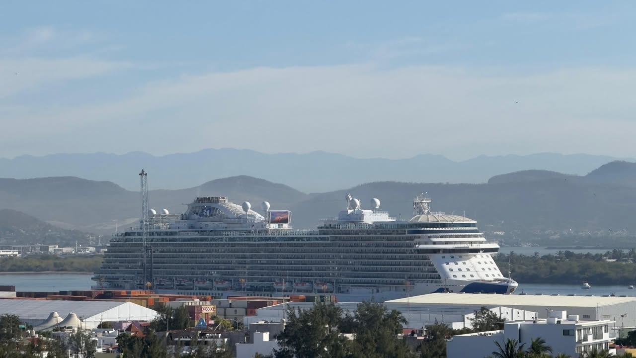 Arriba a a Mazatlán crucero Discovery Princess” por tercera ocasión en lo que va de enero
