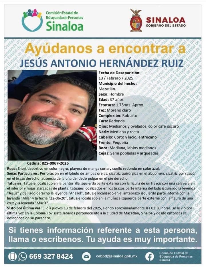 ⚠️DESAPARECIDO AYER⚠️