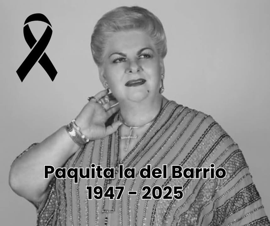 #ÚltimaHora | 🚨 Fallece la querida cantante Paquita la del barrio oficial "" a los 77 años