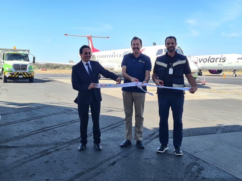 Inauguran ruta aérea Culiacán-La Paz Inauguran ruta aérea Culiacán-La Paz