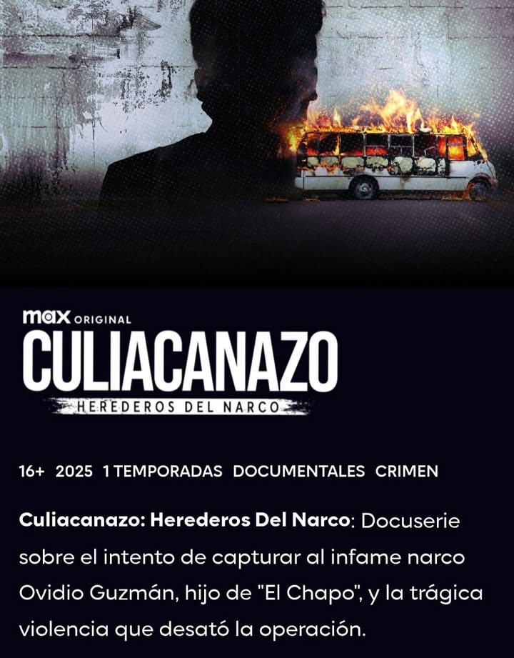 ANUNCIAN SERIE SOBRE EL CULIACANAZO, PRIMERA TEMPORADA