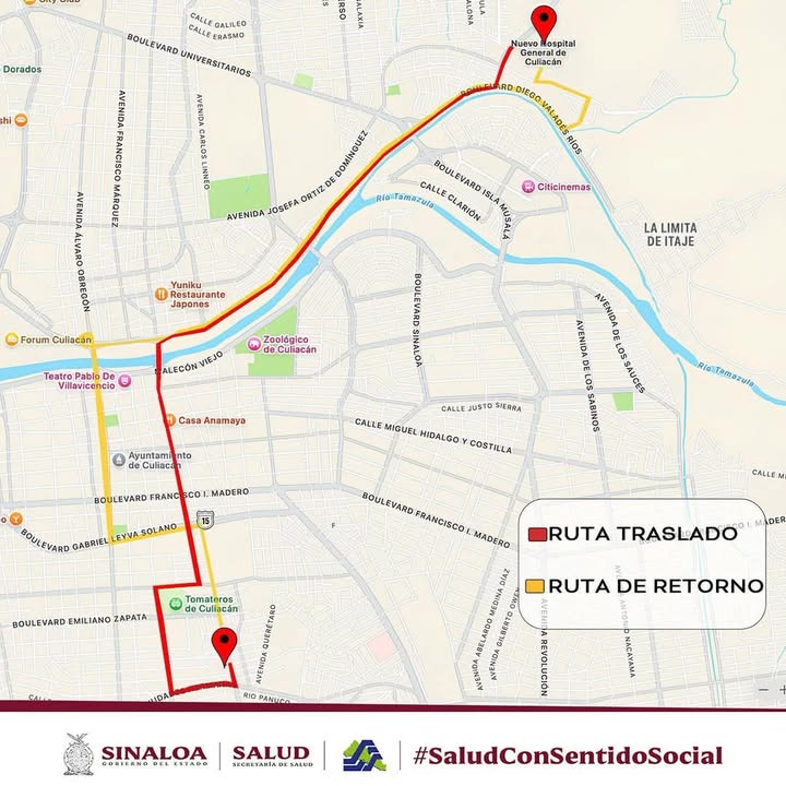 *Este sábado 22 de marzo se realizará mega operativo para traslado de pacientes al Nuevo Hospital General de Culiacán, “Dr *Este sábado 22 de marzo se realizará mega operativo para traslado de pacientes al Nuevo Hospital General de Culiacán, “Dr
