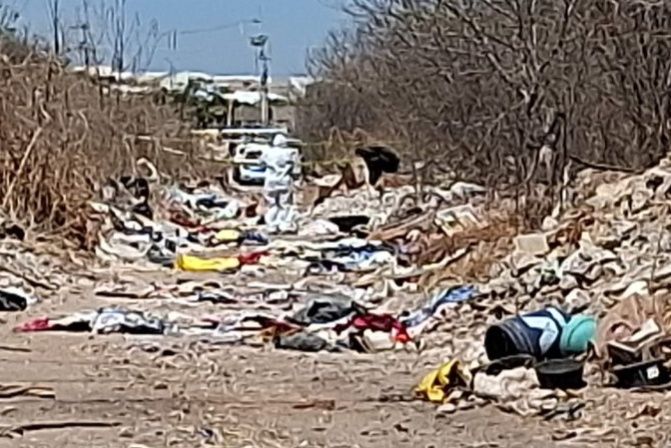 Localizan a una mujer asesinada en brecha cerca de La Primavera, en Culiacán Localizan a una mujer asesinada en brecha cerca de La Primavera, en Culiacán