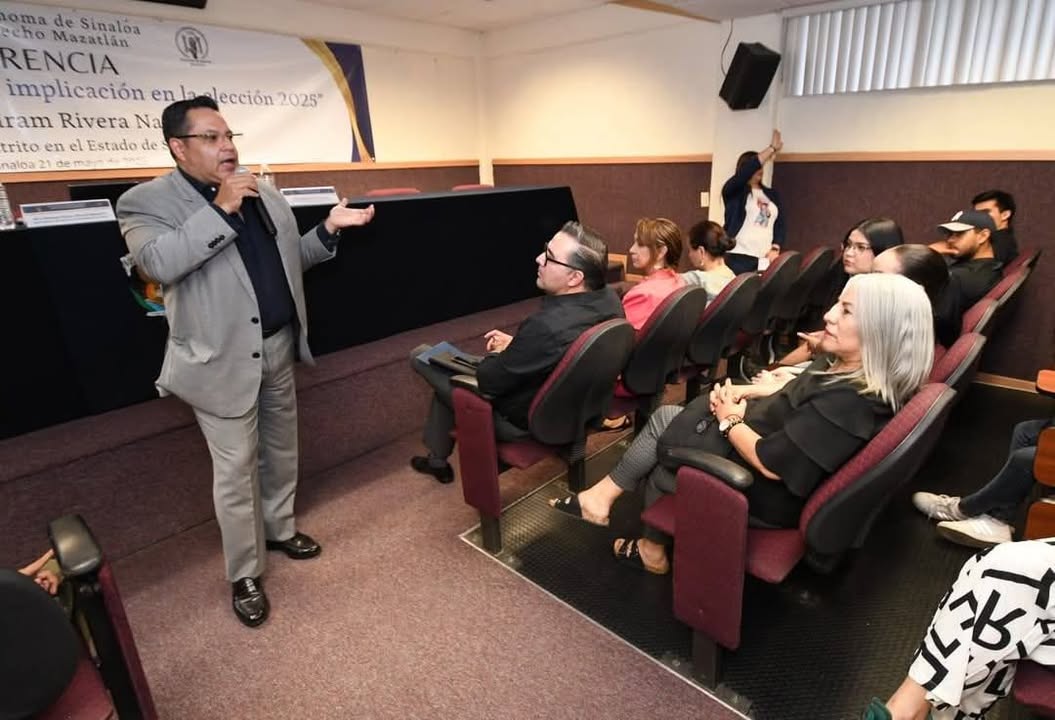 Discuten sobre la reforma Judicial y Elecciones, la charla auspiciada por la Facultad de Derecho Mazatlán Discuten sobre la reforma Judicial y Elecciones, la charla auspiciada por la Facultad de Derecho Mazatlán