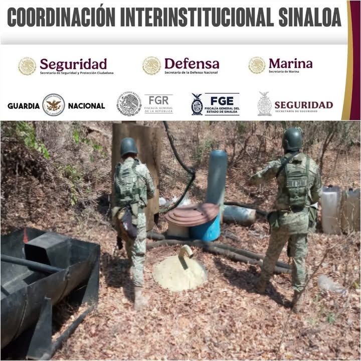 Grupo Interinstitucional localiza dos laboratorios inactivos y sustancias químicas en Elota y Cosalá Grupo Interinstitucional localiza dos laboratorios inactivos y sustancias químicas en Elota y Cosalá