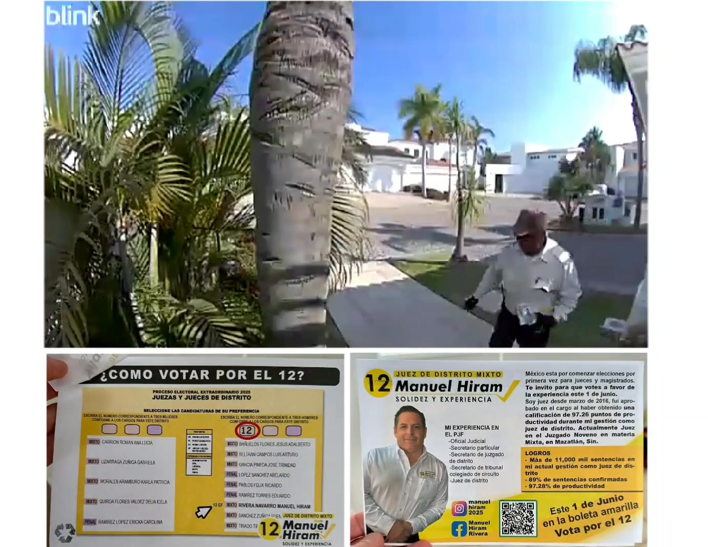 DENUNCIAN VECINOS QUE GUARDIAS DEL FRACCIONAMIENTO EL CID REPARTEN PROPAGANDA ELECTORAL CASA POR CASA DENUNCIAN VECINOS QUE GUARDIAS DEL FRACCIONAMIENTO EL CID REPARTEN PROPAGANDA ELECTORAL CASA POR CASA