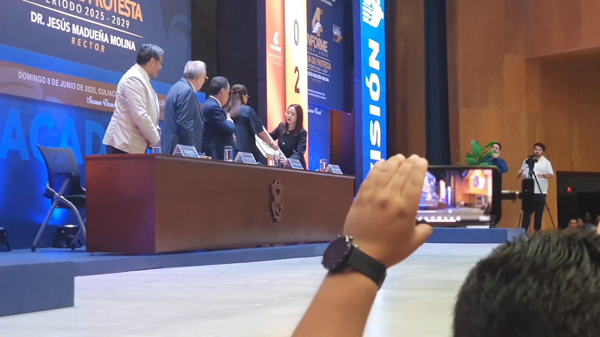 TOMA DE PROTESTA DEL RECTOR DE LA UNIVERSIDAD AUTÓNOMA DE SINALOA, JESÚS MADUEÑA MOLINA, PARA EL PERÍODO 2025-2029 TOMA DE PROTESTA DEL RECTOR DE LA UNIVERSIDAD AUTÓNOMA DE SINALOA, JESÚS MADUEÑA MOLINA, PARA EL PERÍODO 2025-2029