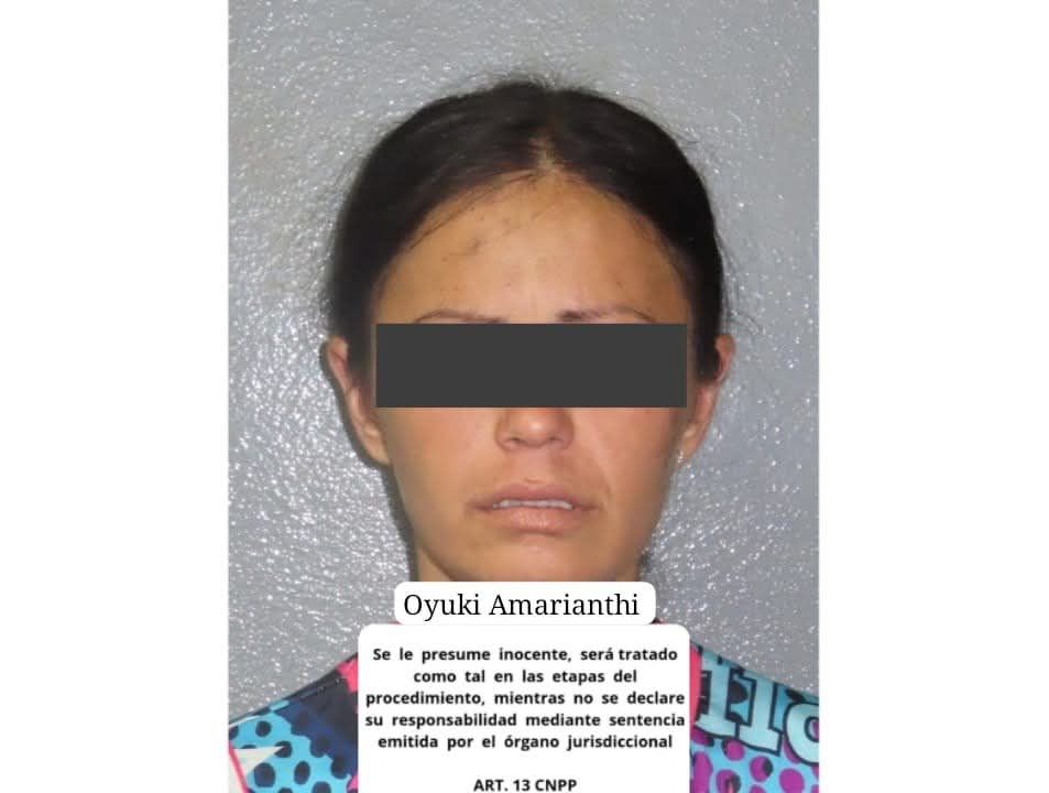 *Por la probable participación en el delito de robo de vehículo, Policía Municipal detiene a una mujer*