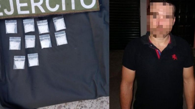 Militares detienen a uno en el centro de Culiacán con dosis de cristal