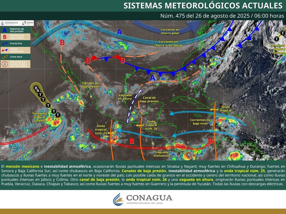 Lluvias intensas ⛈️ de hasta 150 milímetros se pronostican para la zona centro y sur de #Sinaloa este martes: SMN Lluvias intensas ⛈️ de hasta 150 milímetros se pronostican para la zona centro y sur de #Sinaloa este martes: SMN