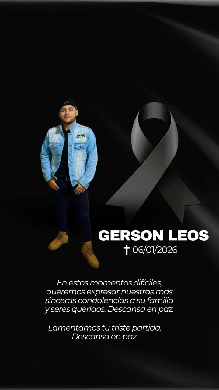 Desafortunadamente pierde la vida a causa de un infarto Gerson Leos, un gran músico talentoso que formo parte de  la carrera de …