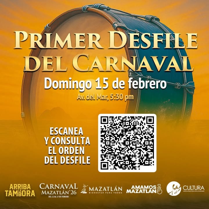 *Carros alegóricos y monigotes del desfile de Carnaval contarán con códigos QR* *Carros alegóricos y monigotes del desfile de Carnaval contarán con códigos QR*